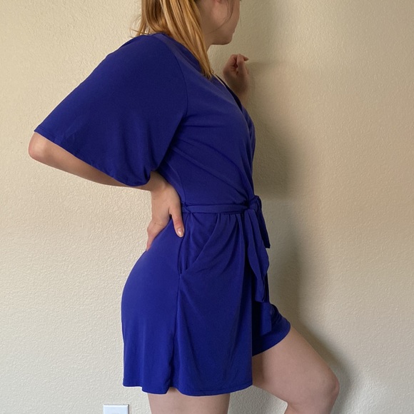 Express Blue Romper - Picture 4 of 5